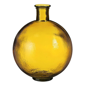 Eco Friendly Firenza Recycled Glass Vase Solid Color Decorative Vase for Flowers and Home Decor - Product Image 2