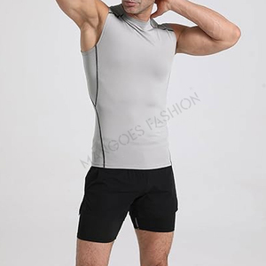 Chaleco Deportivo PREDATEX INDUSTRIES para Hombre, Cuello Redondo, Color Sólido, Poliéster/Algodón, Secado Rápido, Tejido de Punto, para Entrenamiento y Running al Aire Libre - Product Image 4