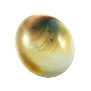 Piedra Preciosa de Jaspe Natural de Alta Calidad, 5.45 g, Ojo de Shiva, Corte Ovalado de 21x25 mm, Cabujón para Joyería - Product Image 1