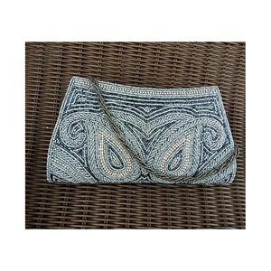Luxury Hand Embroidered Silk Evening <b>Clutch</b> Bag Elegant Envelope Design Party <b>Wedding</b> Handbag Hot Selling Style - Product Image 6