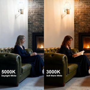 Lampadina LED a Pannocchia da 700W Equivalente, 10500 Lumen, Luce Bianca Diurna 5000K, Confezione da 2, Attacco Mogul Medio E26/E39, 70W Grande Luminosità - Product Image 4