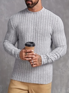 Suéter elegante de punto para mujeres modernas, cálido, suave, transpirable, a la moda, jersey de invierno, corte relajado y cómodo, para uso diario informal. - Product Image 2