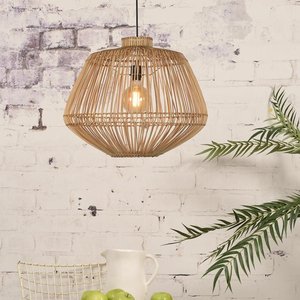 โคมไฟแขวนหวายทำจากไม้ไผ่ไฟเพดานแบบยั่งยืนสำหรับตกแต่งบ้าน - Product Image 5