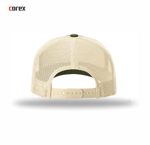Casquette Trucker en Maille Personnalisable 5 Panneaux Ajustable Respirante Imperméable Décontractée pour Adultes Printemps-Été Unisexe Vert Olive Gris Beige - Product Image 5