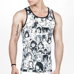 Solid Color Breathable Tank Top Custom Logo Ribbed Vests Knitted Fitness Gym Stringer <b>Singlet</b> <b>for</b> <b>Men</b> training workout session - Product Image 3