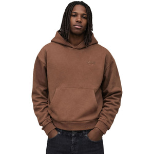 Sweat-shirts tendance en molleton de coton surdimensionnés pour hommes, avec logo personnalisé en relief, style streetwear, vente en gros OEM, fabricant de sweats personnalisés - Product Image 1