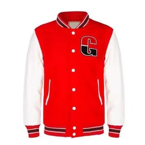 Custom High Quality Unisex Wool <b>Baseball</b> <b>Jacket</b> <b>Men's</b> Varsity Bomber Embroidered Pockets Plus Size Casual Breathable <b>for</b> Winter - Product Image 5
