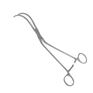 Pinza de Anastomosis Manual Angulada de Acero Inoxidable Lambert Kay de 22.5 cm, Instrumento Quirúrgico Cardiovascular y Nervioso MS-14003 CE - Product Image 2