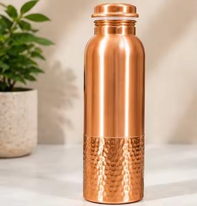 Eco-Friendly CE Certified Copper Water <b>Bottle</b> Custom Manufacturing OEM ODM Supplier for Global Brands Retailers - Product Image 3