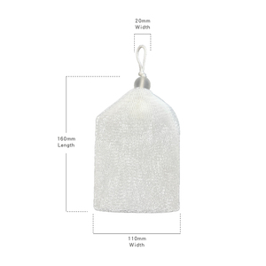 Filet moussant pour le visage facile à utiliser - avec ventouse Vente en gros pour la distribution au détail Maille fine avec ventouse - Product Image 2