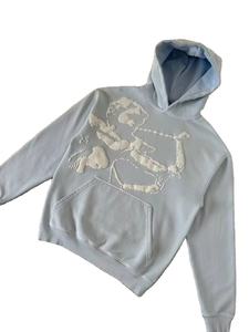 Sudadera con Capucha Estilo Gótico Harajuku para Hombre, Sudadera con Cremallera, Ropa Urbana Hip Hop, Sudadera Informal con Diseño de Patrón Personalizado - Product Image 4