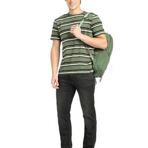 T-shirts pour hommes 100% coton, coupe classique, manches courtes, écologiques, séchage rapide, vente en ligne - Product Image 5