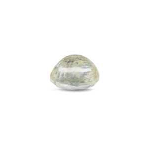Loose Oval Cut Yellow Sapphire 3.5 Carat Gemstone for Fine Jewelry - Product Image 3