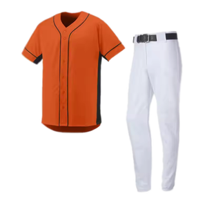 Ensembles de maillots et pantalons de baseball, vêtements de sport imprimés, uniformes 100% polyester, vente en gros, haute qualité, impression numérique personnalisée, respirant - Product Image 3