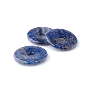 Donuts en cristal naturel : Sodalite, Agate, Pierres de guérison Reiki, Pierres précieuses en cristal, Vente en gros - Product Image 4
