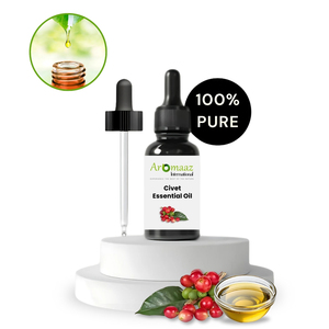 Aromaaz International Aceite Esencial de Civeta 100% Puro Destilado al Vapor Antienvejecimiento Antiojeras Antihinchazón Para Todo Tipo de Piel - Product Image 2