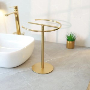 Elegant Metal Bathroom <b>Towel</b> <b>Bar</b> Stainless Steel Wall Mounted <b>Towel</b> Rack - Product Image 1