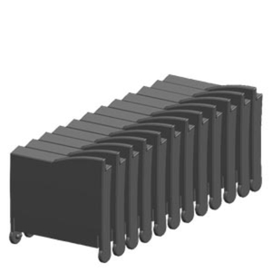 Compatible avec 6ES7291-1AA30-0XA0, couvercle de protection avant, pièce de rechange pour carte de signalisation PLC CPU 1211 1212, 4 ensembles - Product Image 1
