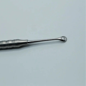 Instruments dentaires manuels Bone Bridge Molt 2/4 pour le nettoyage chirurgical et le remplissage dentaire, curette, curettage, élimination des kystes et débridement - Product Image 2