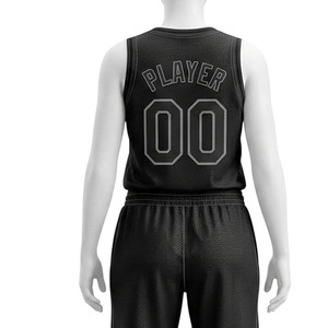 Camiseta de Baloncesto para Hombre, Informal, con Logotipo Bordado y Estampado en Serigrafía, 100% Poliéster Transpirable, Malla, para Entrenamiento en Equipo - Product Image 5