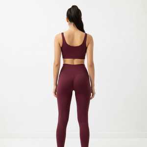 Custom Casual Spandex/Nylon/Cotton Active Wear <b>Workout</b> <b>Leggings</b> High Waist Ankle-Length Yoga Stretch Breathable Gym Pants for - Product Image 4
