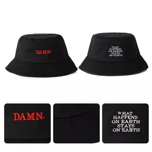 Chapeau Bob Unisexe Adulte en Coton à Motif Dessin Animé, Maille Respirante, Imperméable, avec Bouton, pour l'Été et l'Extérieur, Circonférence de Tête Ajustable - Product Image 6