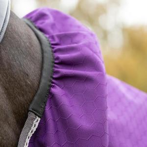 Couverture d'hiver pour cheval de qualité supérieure, respirante et imperméable, couverture combinée pour cheval, hiver, 600/1200D, tissu ripstop - Product Image 3