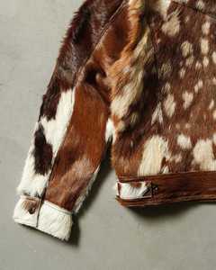 Chaqueta de invierno de piel de vaca de alta calidad, cuello alto, cremallera frontal, teñida, resistente al viento e impermeable, talla grande, ecológica, superventas - Product Image 4