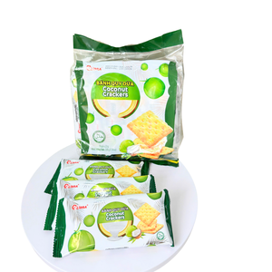 Super Product Mouthwatering Aroma Coconut Crackers 220g Crispy Sweet Snack Original Vietnamese Coconut ODM Factory - Product Image 4