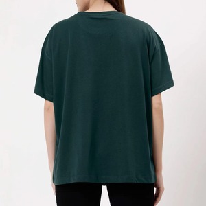 T-shirts OEM vierges pour femmes en polycoton léger, personnalisables avec logo, respirants, décontractés d'été, vente en gros, hauts à manches courtes - Product Image 5