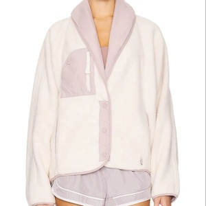 Nouveauté, vestes pour femmes, hiver, coupe-vent, vintage, décontractées, col rabattu, fermeture éclair, tissées, coton uni, respirantes, imprimées - Product Image 3