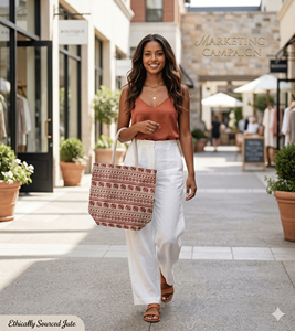 Bolsa de Playa de Lona de Algodón con Estampados de Animales, Logotipo Personalizado, Cierre de Cremallera, Asa de Cinta de Algodón, Resistente, Reutilizable, para Compras - Product Image 3