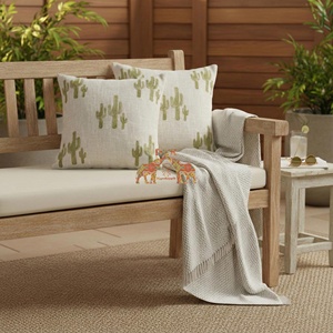 Colección de lujo de fundas de cojín hechas a mano con estampado de cactus para sofá y silla, decoración para sala de estar - Product Image 6