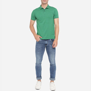 Polo homme en tissu de qualité, design populaire, marque privée, créez votre propre style, polos streetwear pour garçons - Product Image 5