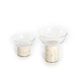 Hot Selling Eco-Friendly Mother <b>Of</b> Pearl Resin <b>Bowl</b> Food Serving <b>Bowl</b> Modern Polished Handcrafted Dinnerware Polish <b>Bowl</b> - Product Image 5