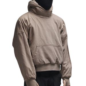 Sweat-shirts à capuche surdimensionnés de qualité supérieure pour hommes, style streetwear vintage, fabrication OEM - Product Image 1