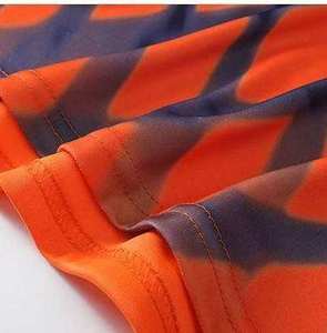 Unisex Soccer Jersey Football <b>Tshirt</b> OEM Service Name Printing Summer 100% <b>Polyester</b> Quick Dry Breathable - Product Image 2