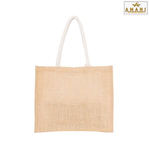 Sac en jute à motif mandala, écologique, réutilisable, pour les courses, les événements et les cadeaux - Product Image 3