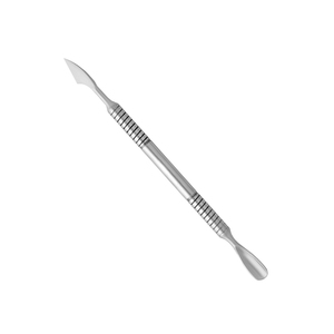 Empujador de Cutículas Profesional Reutilizable de Acero Inoxidable de Doble Punta con Puntas Curvas Afiladas para Manicura, Artistas de Uñas y Esteticistas - Product Image 4