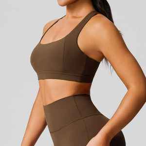 ACTIVE ENTERPRISES Soutien-gorge de sport et de yoga pour femme, grande taille, sexy, en dentelle, sans couture, à maintien élevé, confortable, respirant, écologique, élégant - Product Image 1