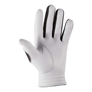 Gants de golf noirs personnalisés de haute qualité pour adultes, en cuir véritable durable, antidérapants, respirants et légers, avec logo sur mesure - Product Image 4