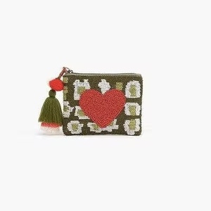 Monedero de algodón y ratán con diseño de llave para niñas, estilo vintage, totalmente bordado a mano, suave, grande, magnético, para viaje. - Product Image 3