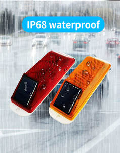 Новые продукты, светодиодная Солнечная сигнальная лампа, высокая видимость, солнечный свет для безопасности дорожного движения - Product Image 4