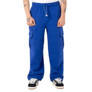 Pantalones de estilo nuevo, holgados y de pierna recta para hombre, 100% algodón, pantalones deportivos de felpa francesa, joggers con logo personalizado, pantalones deportivos acampanados para hombre - Product Image 2