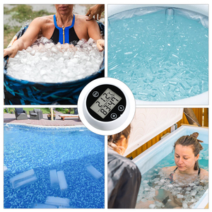 Thermomètre numérique flottant 2-en-1 et minuteur de compte à rebours, étanche IP68, capteur de température haute précision pour bains à remous - Product Image 3