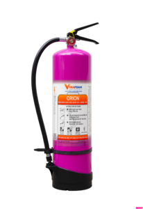 Extintor de Incendios Multiusos a Base de Agua Vinafoam ORION de 6 Litros para Incendios de Baterías de Litio A-B, Clasificación 1A 55B, Garantía de 2 Años - Product Image 1