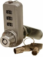 Serrure à came pour armoire, combinaison à 3 chiffres, sécurisée, robuste, en alliage de zinc ABA