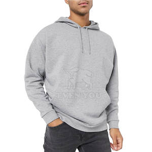 Sweat-shirt à capuche surdimensionné personnalisé, style streetwear, coupe ample, pull à capuche - Product Image 6