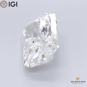 Diamant de laboratoire CVD de 5,01 carats, taille radiant, couleur E, clarté VVS1, certifié IGI, idéal pour la création de bagues - Product Image 6