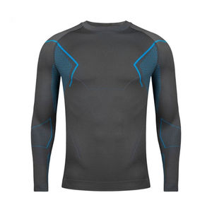 Nouveau style de rashguard pour homme à manches longues, respirant, antibactérien, écologique, séchage rapide, design entièrement sublimé, logo personnalisé, couleur personnalisée - Product Image 1